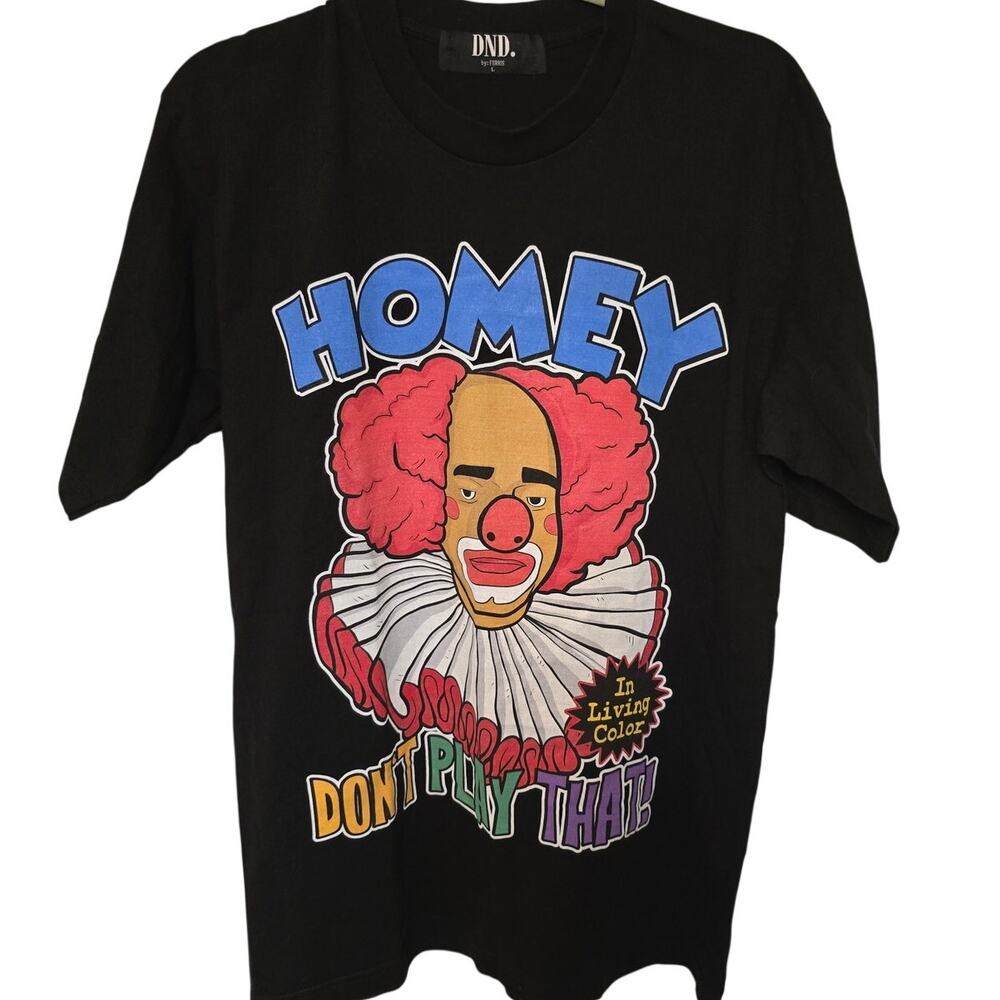 DND by Ferris Homey Don't Play That In Living Color Men's L Large Shirt NWOT NEW
